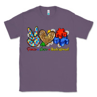 Lavender peace love understand Classic Tee - Zillion Design Studio