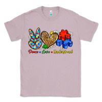 Lilac peace love understand Classic Tee - Zillion Design Studio
