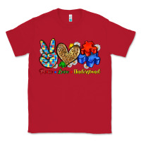 Red peace love understand Classic Tee - Zillion Design Studio
