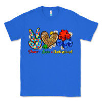 True Royal peace love understand Classic Tee - Zillion Design Studio