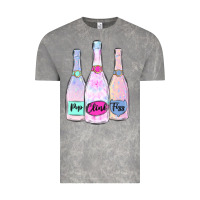 Cloud Rock pop clink fizz champagne bubbly Vintage Tee - MaliasSmallBusiness