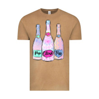 Vintage Camel pop clink fizz champagne bubbly Vintage Tee - MaliasSmallBusiness