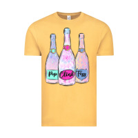 Vintage Mustard pop clink fizz champagne bubbly Vintage Tee - MaliasSmallBusiness