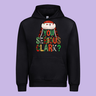You Serious Clark Urban Hoodie Designed By Nancycooperartshop