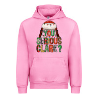 Fuchsia Pink You serious clark Urban Hoodie - NancyCooperArtShop