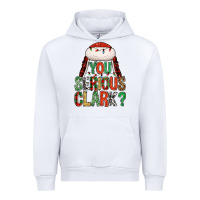 White You serious clark Urban Hoodie - NancyCooperArtShop