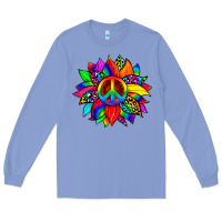 Colony Blue pride sunflower Long Sleeve Tee - Zillion Design Studio