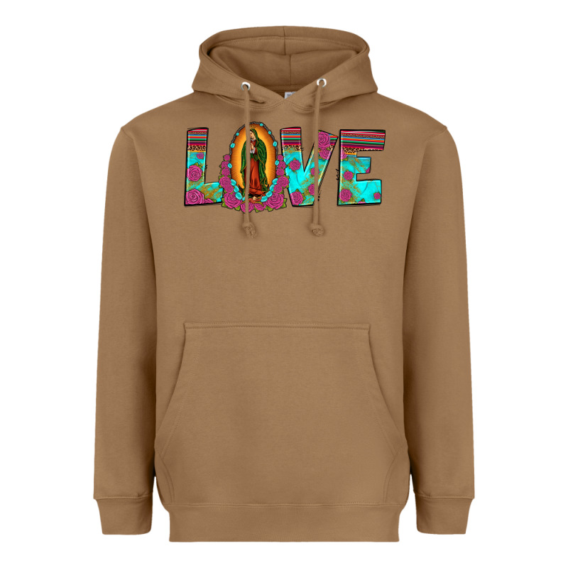 Love Our Lady Of Guadalupe Heavyweight Hoodie by JahusDesignShop | Teevron