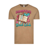 Vintage Coffee romantasy book club Vintage Tee - MaliasSmallBusiness