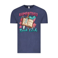 Vintage Denim romantasy book club Vintage Tee - MaliasSmallBusiness
