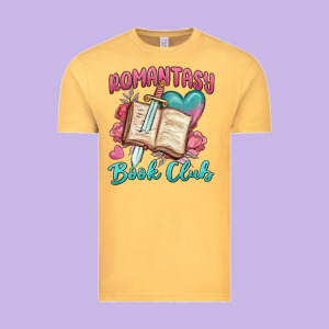 Romantasy Book Club Vintage Tee Designed By Maliassmallbusiness
