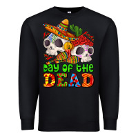 Black mexican day of the dead Premium Sweatshirt - AdoDesignShop