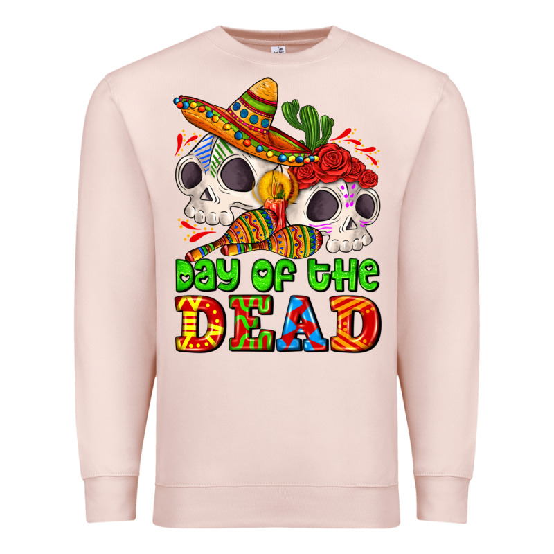 Mexican Day Of The Dead Premium Sweatshirt by AdoDesignShop | Teevron