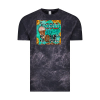 Cloud Black cold like my soul  mug coaster Vintage Tee - BarkalooDesign