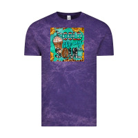 Cloud Purple cold like my soul  mug coaster Vintage Tee - BarkalooDesign