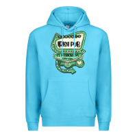 Ocean Blue st patricks day ırısh pub Premium Hoodie - MaliasSmallBusiness