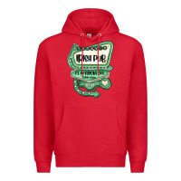Red st patricks day ırısh pub Premium Hoodie - MaliasSmallBusiness