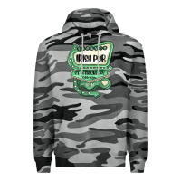Slate Camo st patricks day ırısh pub Premium Hoodie - MaliasSmallBusiness