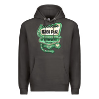 Smoke st patricks day ırısh pub Premium Hoodie - MaliasSmallBusiness
