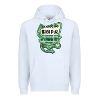 White st patricks day ırısh pub Premium Hoodie - MaliasSmallBusiness