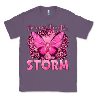 Lavender Stronger Than The Storm Breast Cancer Classic Tee - texasbilliewilder