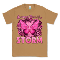 Toasted Coconut Stronger Than The Storm Breast Cancer Classic Tee - texasbilliewilder