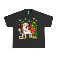 Pigment Black Christmas unicorn Urban Heavy Tee - Zillion Design Studio