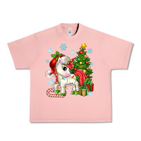 Salmon Christmas unicorn Urban Heavy Tee - Zillion Design Studio