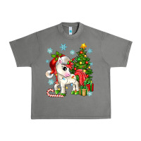 Tornado Christmas unicorn Urban Heavy Tee - Zillion Design Studio