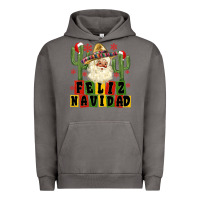 Pigment Tornado feliz navidad mexican santa Urban Hoodie - MaliasSmallBusiness