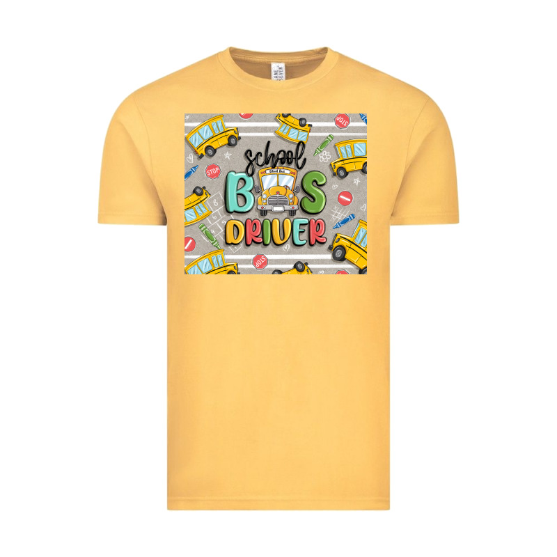 School Bus Driver Vintage Tee by MaliasSmallBusiness | Teevron