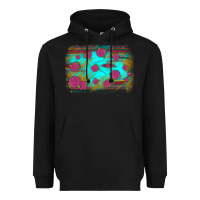 Black gemstone serape glitter background Heavyweight Hoodie - JahusDesignShop
