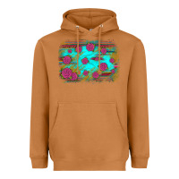 Meerkat gemstone serape glitter background Heavyweight Hoodie - JahusDesignShop