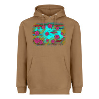Toasted Coconut gemstone serape glitter background Heavyweight Hoodie - JahusDesignShop