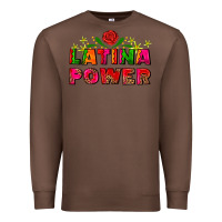 Chestnut latina power Premium Sweatshirt - AdoDesignShop