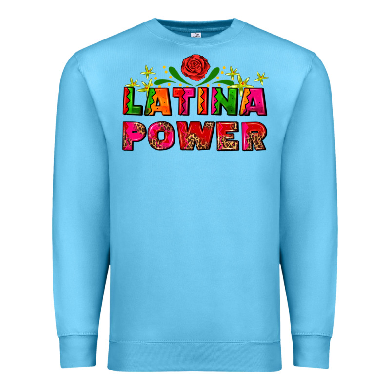 Latina Power Premium Sweatshirt by AdoDesignShop | Teevron
