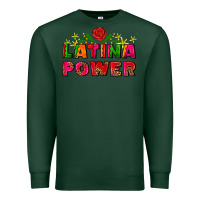 Sports Green latina power Premium Sweatshirt - AdoDesignShop