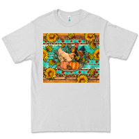 Dove Grey Fall coop animals pumpkin Premium Tee - Artiststas