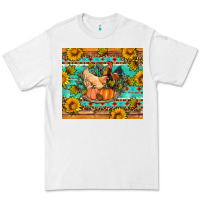 White Fall coop animals pumpkin Premium Tee - Artiststas
