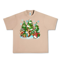 Burro christmas rabbits Urban Heavy Tee - Zillion Design Studio