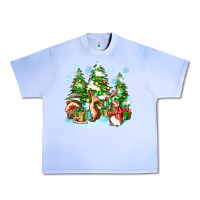Grape Ice christmas rabbits Urban Heavy Tee - Zillion Design Studio