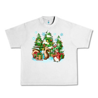 Lunar Rock christmas rabbits Urban Heavy Tee - Zillion Design Studio