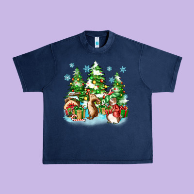 Urban Heavy Tee christmas rabbits