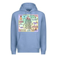 Colony Blue self love Premium Hoodie - MaliasSmallBusiness