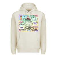 Oatmeal Heather self love Premium Hoodie - MaliasSmallBusiness