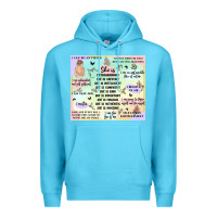 Ocean Blue self love Premium Hoodie - MaliasSmallBusiness