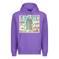 Purple self love Premium Hoodie - MaliasSmallBusiness