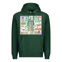 Sports Green self love Premium Hoodie - MaliasSmallBusiness