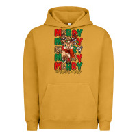 Pigment Peanut Butter merry christmas reindeer Urban Hoodie - MaliasSmallBusiness