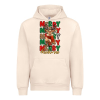 Sandshell merry christmas reindeer Urban Hoodie - MaliasSmallBusiness